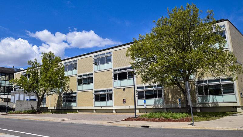 Exterior of Brown Hall